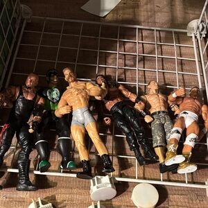 WWE action figure lot. 6 total wrestling figures. Cena, Reigns, Undertaker, more